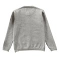 thumbnail image 2 of Baby Cotton Cardigan Long Sleeve Infant Toddler Girls Boys Crew Neck Button Knit Sweater Outwear Winter Coat 1-5T, 2 of 6