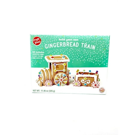 Create A Treat Create-a-Treat Gingerbread Ginger Bread Train Kit,1.83 LB