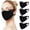 Black, variant on Breathable Washable Reusable Sun Face Mask For Women Men,sunscreen UV Face Shield For Hiking Riding Exercise