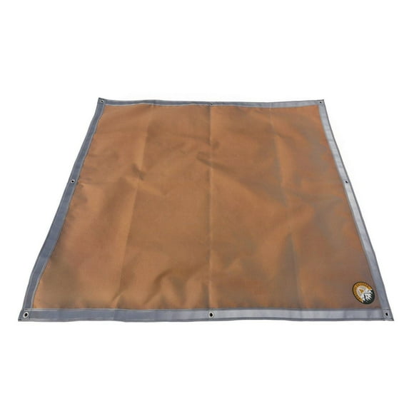 Pop up pit Fireside Outdoor Spark/Flame Resistant Ground Cover Mat