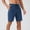 Blue, variant on WIZUTIZ Men's Basketball Shorts 7"/9" Athletic Gym Shorts with Zipper Pockets Lightweigh Quick Dry Mesh Workout Shorts