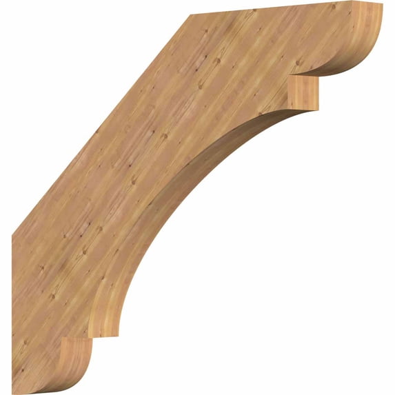 3 1/2"W x 30"D x 36"H Olympic Smooth Brace, Western Red Cedar