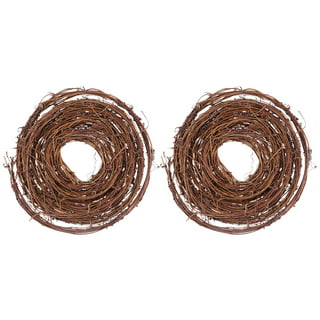 3 Pack Natural Grapevine Twig Garland, 15Ft Twig Garland Grapevine Wreath  DIY Crafts Natural Grapevine Twig for Wedding House Holiday Door Wall Decor