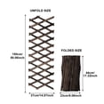 thumbnail image 2 of Enrejado extensible de madera para colgar para plantas trepadoras - Decoración de pared para terraza y jardín, 2 of 5