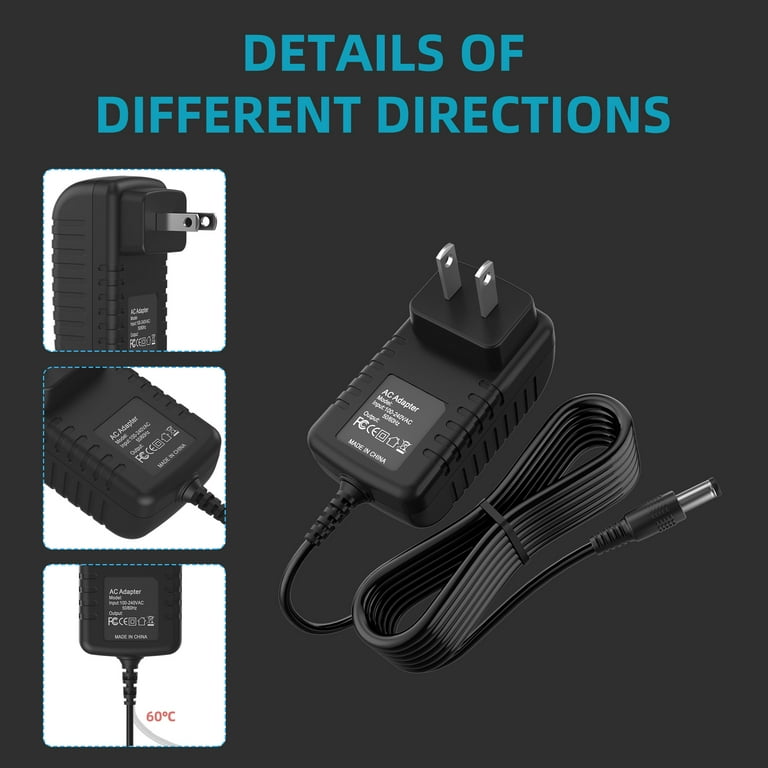 Adattatore AC Per Night Owl DVR-THD80B-HIK 82-HIK DKD-THD80B-84-HIK THD80B-82 DVR