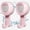 milky white, variant on Suction Cup Hooks - Heavy Duty Suction Cup Hooks for Shower, Glass Window and Wreaths - Stylish, , Easy Installation and SuctionHooks. 2 Count (Pack of 1)