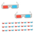 thumbnail image 4 of unbranded 50Ud Gafas 3D De Cartón Anaglifo Rojo Para Películas Juegos Y Dvds Multicolor Portátiles, 4 of 8