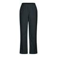 thumbnail image 4 of SDNall Pantalons pour Femmes Poches Solides en Velours Côtelé, 4 of 9