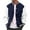 Navy, variant on Men's Fashion Varsi Ty Jacket Causal Slim Fit Cotton Letterman Baseball Bomb Er Jackets Urb An Classic College Jacket