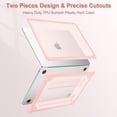 thumbnail image 4 of Funda MOSISO para MacBook Air de 15 pulgadas, M4, M3, M2 2023-2025, rosa, 4 of 8