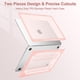 thumbnail image 4 of Funda MOSISO para MacBook Air de 15 pulgadas, M4, M3, M2 2023-2025, rosa, 4 of 8