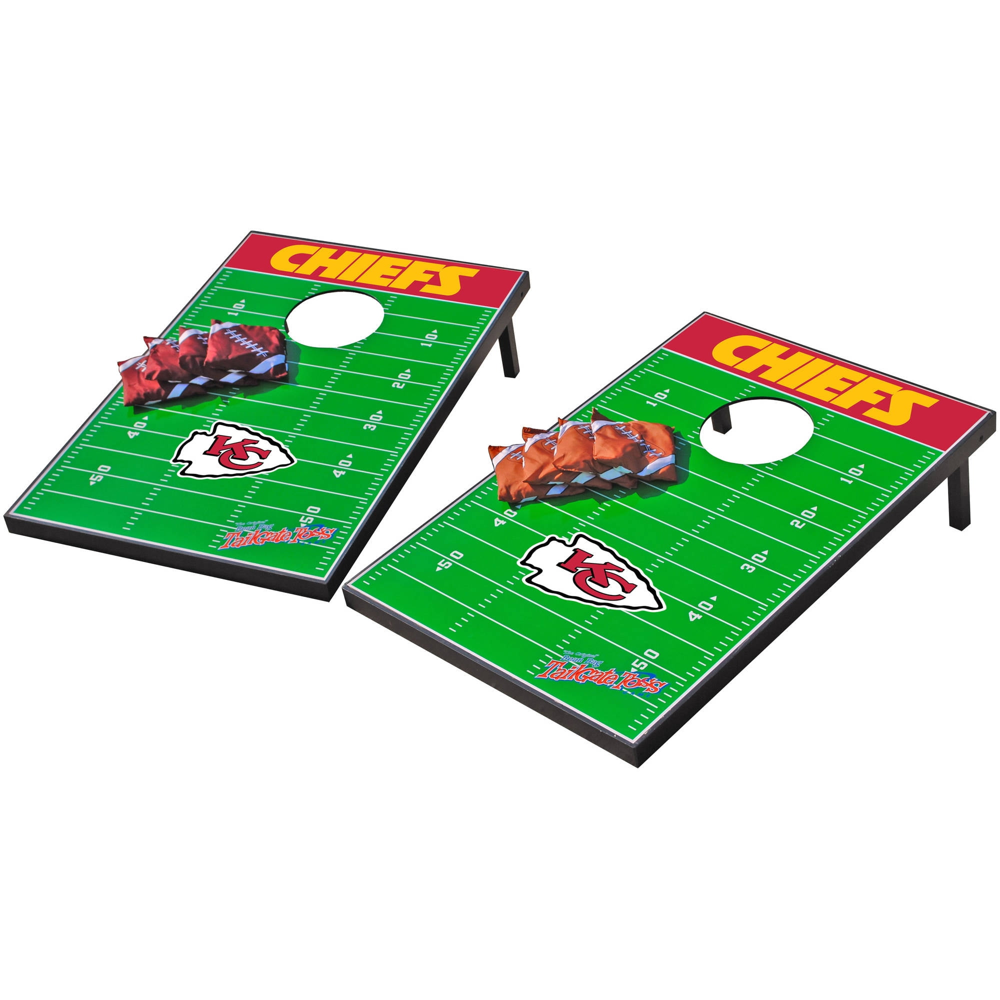 Wild Sports NFL Kansas City Chiefs 2x3 Field Tailgate Toss