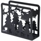 thumbnail image 1 of Elegant Napkin Holder Napkin Storage Christmas Theme Home Decoration 4.72x3.93x1.65in Table Decoration 1Pcs, 1 of 2