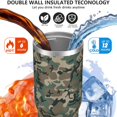 thumbnail image 3 of 30 Oz Tumbler Green Camouflage Tumbler with Lid and Straw, Birthday Gift Cup for Friend Women Men Coffee Travel Mug Thanksgiving Day Halloween Christmas Gift Water Bottle, 3 of 7