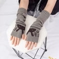 thumbnail image 2 of Guantes Tejidos Goticos Kawai Frio Termicos Mangas, 2 of 3