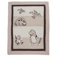 thumbnail image 4 of BabyFad Dinosaur Brown 9 Piece Crib Bedding Set, 4 of 5