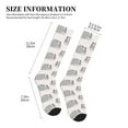 thumbnail image 2 of Compression Socks For Women And Men - Cute Hamster Pink Compression Socks Circulation For Workout, 2 of 2