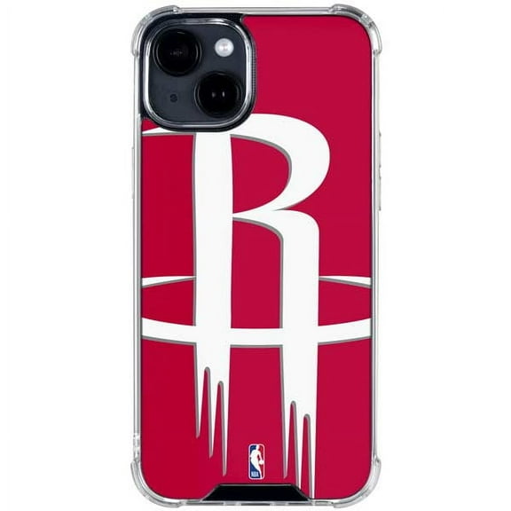 Skinit NBA Houston Rockets Large Logo iPhone 14 Clear Case