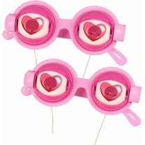 2PCS Winking Glasses with Blinking Eyes - Funny Crazy Blink Eye Glasses - Crazy Eyes Prop Glasses for Adults Party