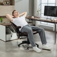 thumbnail image 2 of Vinsetto Massage Office Chair with 6-Point Vibration, Dark Brown, 2 of 10