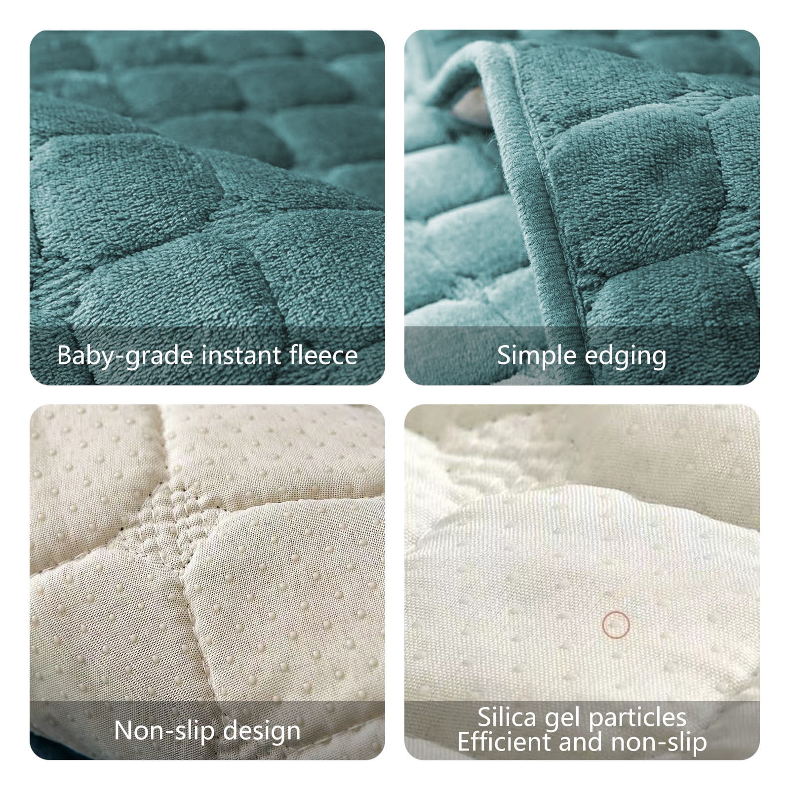 Silk Cool Summer Sofa Cushion,Simple Solid Color Cushion,Non Slip Sofa Cushion,Machine Washable Cool Cushion,Double Sofa Cushion,Soft Elastic Cushion,Protective Sofa Pad,Durable Seat Cushion
