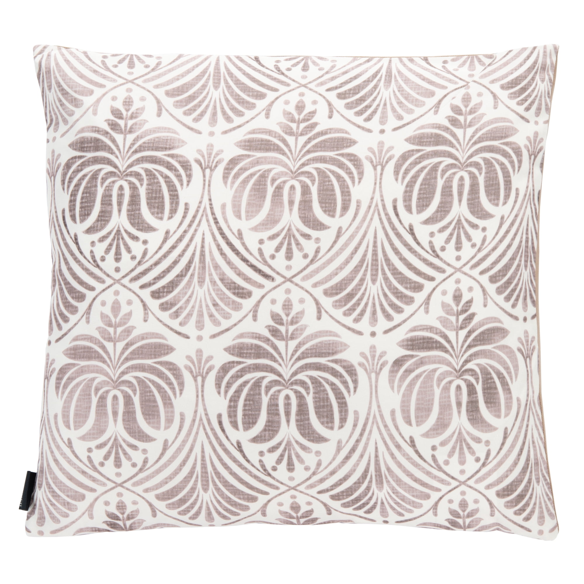 SAFAVIEH Marala Floral Throw Pillow, 18" x 18", Beige/White