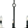 thumbnail image 5 of Atlas Lighting and Home 9-Light Curved Arm Ceiling Chandelier - 29" - Bronze Finish, 5 of 6