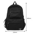 thumbnail image 2 of Bolso Mochila Mujer Moda Mochilas Escolares Gran Capacidad para Deportes al Aire Libre (Negro), 2 of 8