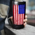 thumbnail image 6 of Fishing Gifts for Men, Fishing American Flag Stainless Steel Cups Mug 20 oz Vacuum Insulated Stainless Steel Tumblers, Fishing stuff supplies accessories, 6 of 6