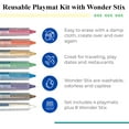 thumbnail image 3 of The Pencil Grip Black Board Playmat Kit with 8 Wonder Stix, 8-1/2" x 12", 4 Boards, 3 of 6