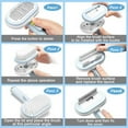 thumbnail image 6 of Upgrade Cat Grooming Brush,Self Cleaning Brushes for Cats Pet Grooming Brush Tool Cat Comb Gently Removes Loose Undercoat,Pet Massaging Tool Suitable for Pets with Long or Short Hair, 6 of 7