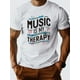 thumbnail image 1 of Classic Crew Neck Cotton T-Shirt - Soft Non-Stretch Fabric, Alphabets Pattern, Casual Versatile Top for Men and Youth - Perfect for Summer and Spring, 1 of 8