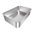 thumbnail image 1 of Caja de arena para gatos, inodoro para gatos, contenedor desmontable de lados altos, acero inoxidable resistente A, 1 of 8