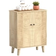 thumbnail image 1 of HOMCOM Armoire de Rangement pour Salon Buffet avec Portes à Fermeture Douce, 1 of 10
