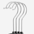 thumbnail image 5 of Renwick Non Slip Plastic and Fabric Suit Shirt and Pants Clothes Hangers, 100 Count, 5 of 9