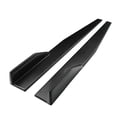 thumbnail image 3 of Amdohai 2PCs Side Skirt Rocker Splitters Diffuser Winglet Wings Bumper Car Body Styling Kit Black, 3 of 8