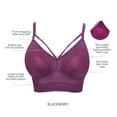 thumbnail image 5 of PARFAIT Women's Mia Dot Wire-Free Bralette Blackberry-36G, 5 of 6