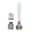 thumbnail image 2 of Stainless Steel Foot Planer Feet Dead Skin File File with Plastic Handle with Plastic Handle Pedicure Cleaning Tool, Type 1, 2 of 9