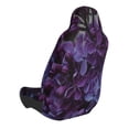 thumbnail image 2 of Honeii Lilac Print Car Seat Cover,Car Interior Covers,Universal Fit Seat Protector, Compatible with Most Cars, SUVs, Trucks, and Vans, 2 of 5