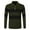 C26/Army Green, variant on XIYON Long Sleeve Polo Shirts For Men Fall Winter Striped Lapel Casual Knitted Shirt Polo Shirt Classic Comfortable Shirts For Men