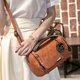 thumbnail image 2 of EeaseMX Bolso de hombro portátil estilo Boston para mujer, de moda, de doble uso (marrón), 2 of 7