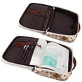 thumbnail image 3 of Montana West Bible Cover with Leather Bookmark Crossbody Church Protective Book Bag, Brown, 3 of 7