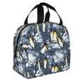thumbnail image 2 of Fotbe Penguin Arctic Adventure Bolsa Térmica con Estampado y Forro de Aluminio Grueso Bolsa de Almuerzo con Bolsillo Frontal para Hombres y Mujeres, Ideal para Trabajo, Escuela, 2 of 8