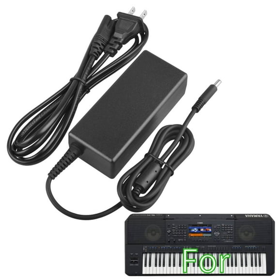 K-MAINS AC Adapter Charger Compatible With Yamaha PSR-SX900 Keyboard Workstation Power Cord