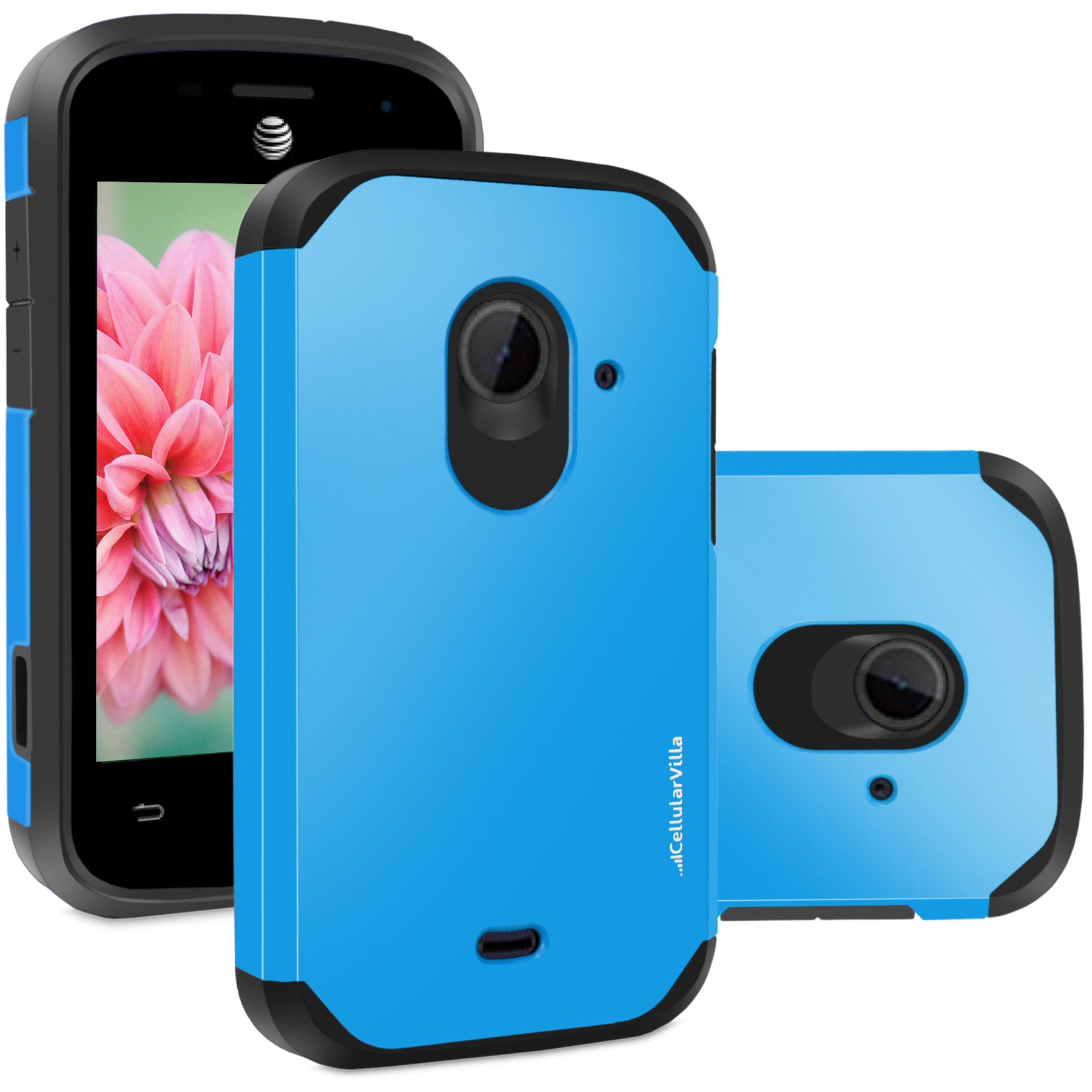 ZTE Z667 Case, Cellularvilla [Hybrid] [Rugged] Dual Layer Armor