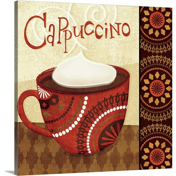 Great BIG Canvas | "Cup of Joe II" Canvas Wall Art - 30x30
