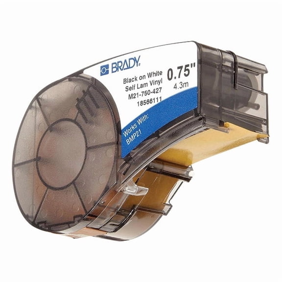 Brady® BMP®21 Series Self-Laminating Vinyl Wire & Cable Markers