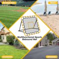 thumbnail image 4 of Filet de Rebond de Soccer Multi-Usage 3.7x3.7ft, Filet d'Entraînement de Soccer, Baseball et Volleyball avec Cible de Lancer de Précision et 5 Angles Réglables, 4 of 7