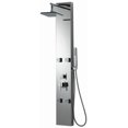 thumbnail image 1 of Rectangle Wall Mount CUPC Approved Stainless Steel Shower Panel In Chrome Color AI-11042, 1 of 8