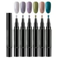 thumbnail image 4 of Kieccall 6 Small And Portable Nail Glue Pens, Suitable For Travel, Convenient And Fast Drying, With Six Colors, 5ml Each, 4 of 7
